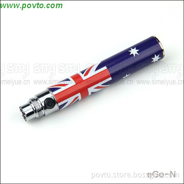Best Quality 2014 ego battery flag battery Ego-N e cig from SMY